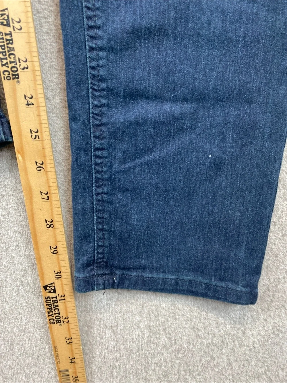 Jachs New York Straight Leg jeans Mens 32x30 Dark Wash Cotton Spandex